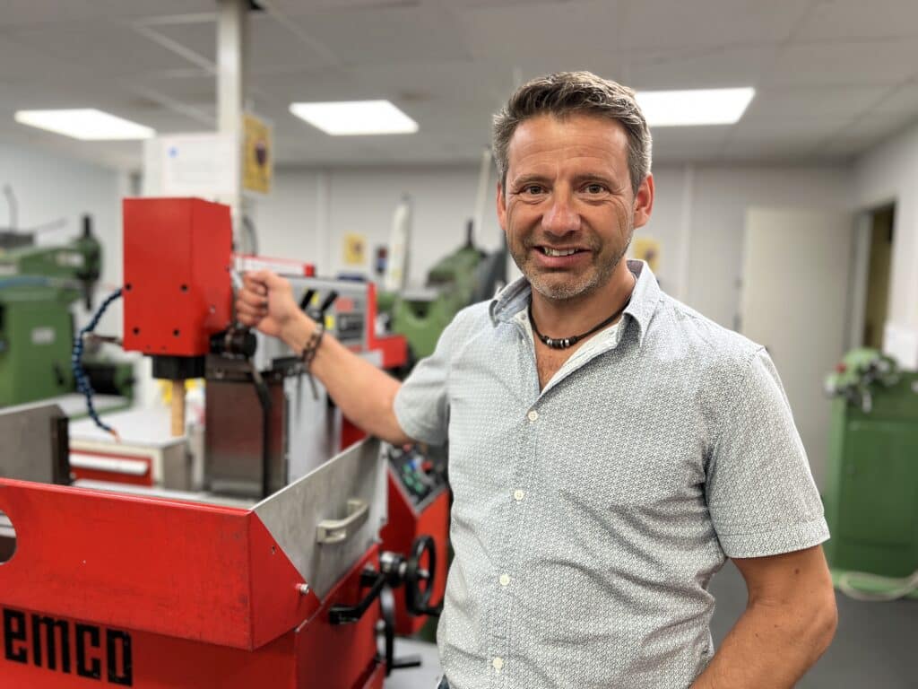 Roman Lobner, Leiter der Ausbildung bei Flex